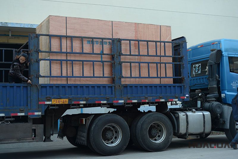 一臺HQ300GF標配型發電機組在3.21號發網河北省滄州市