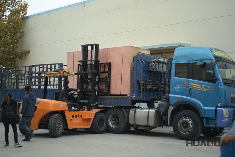 3.23號，浙江省義烏市齊先生一臺HQ150GF靜音箱發電機組發貨了