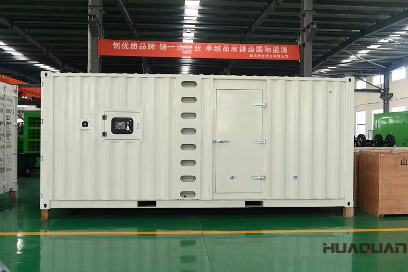 一臺(tái)1000kw靜音箱柴油發(fā)電機(jī)組于2018年5月10日順利發(fā)往山東省濟(jì)南市