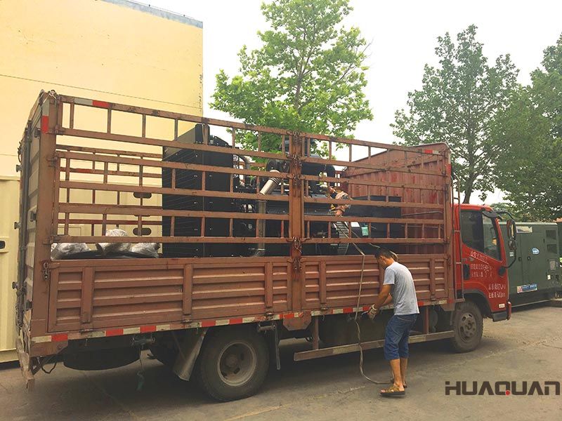 一臺HQ800GF自啟動柴油發(fā)電機(jī)組在6.30發(fā)四川省遂寧市