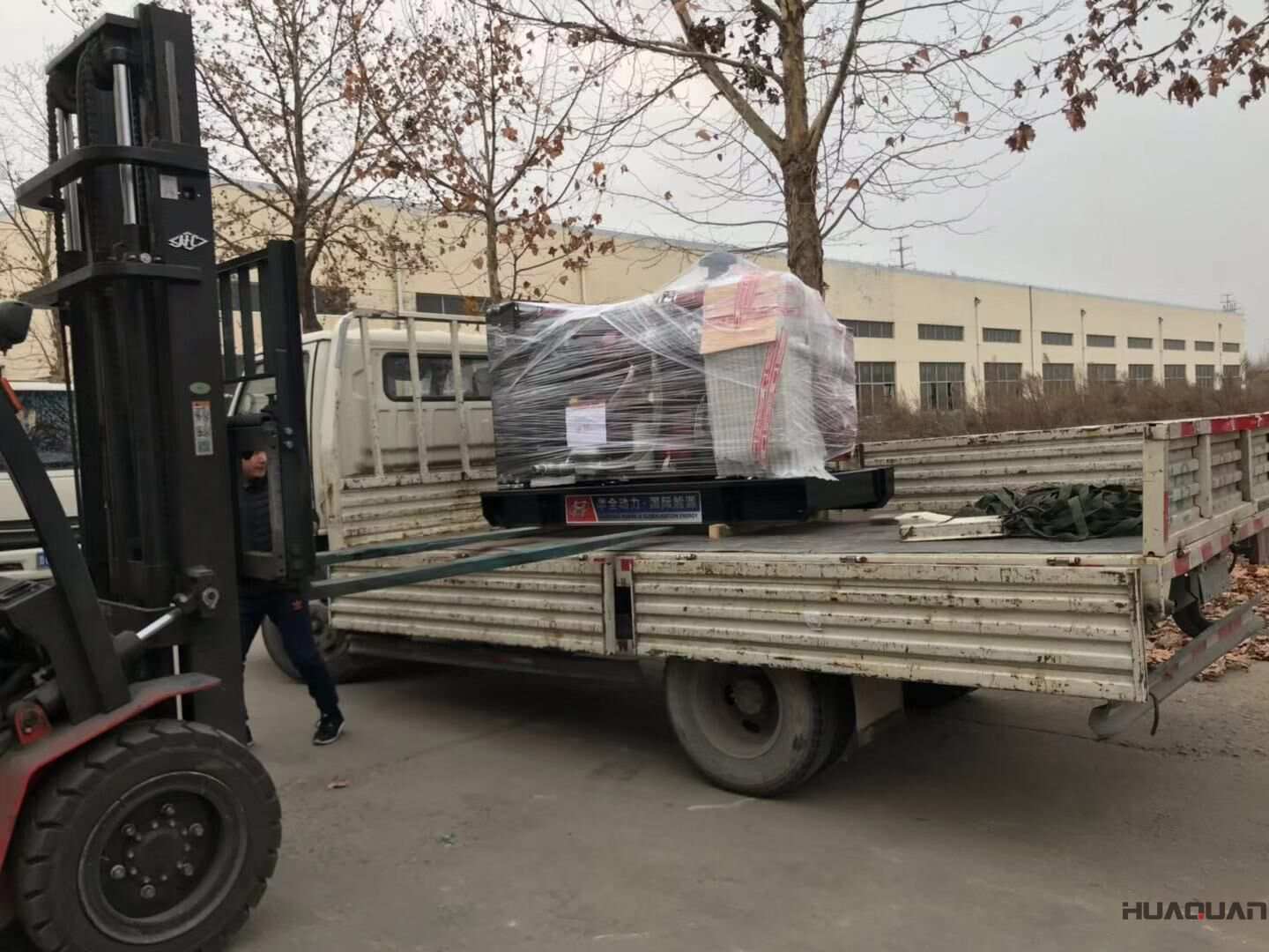 11月3日，一臺30kw標配柴油發電機組已經從華全動力發往貴州