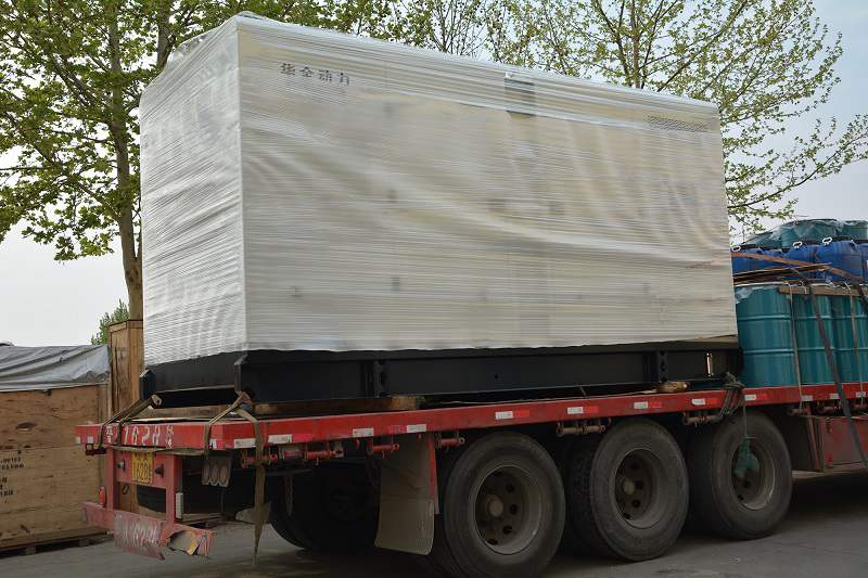 河北董先生3月27日從華全動力訂制的200kw靜音箱發電機組于當天發出