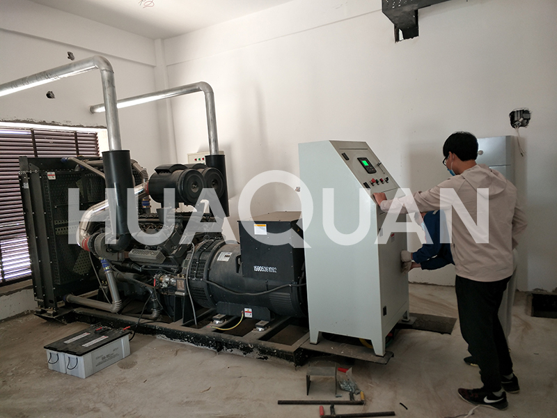 美國650kW發電機組電站項目