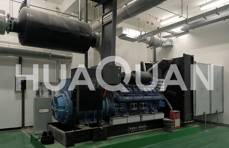 河北河間公共管理行業400kW發電機組電站項目