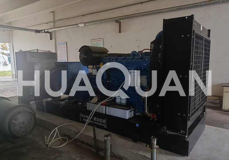 安徽廣德公共管理行業(yè)450kW發(fā)電機組電站項目